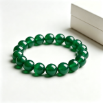Green Agate Bracelet | Natural Handmade Gemstone Jewelry | Koreli